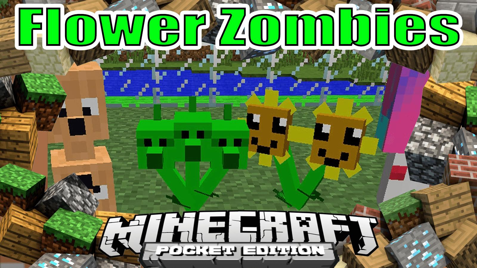 Plants Vs Zombies 2 Addon - Bedrock Minecraft Mod