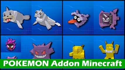 Pokemon Game Mod for Minecraft APK download