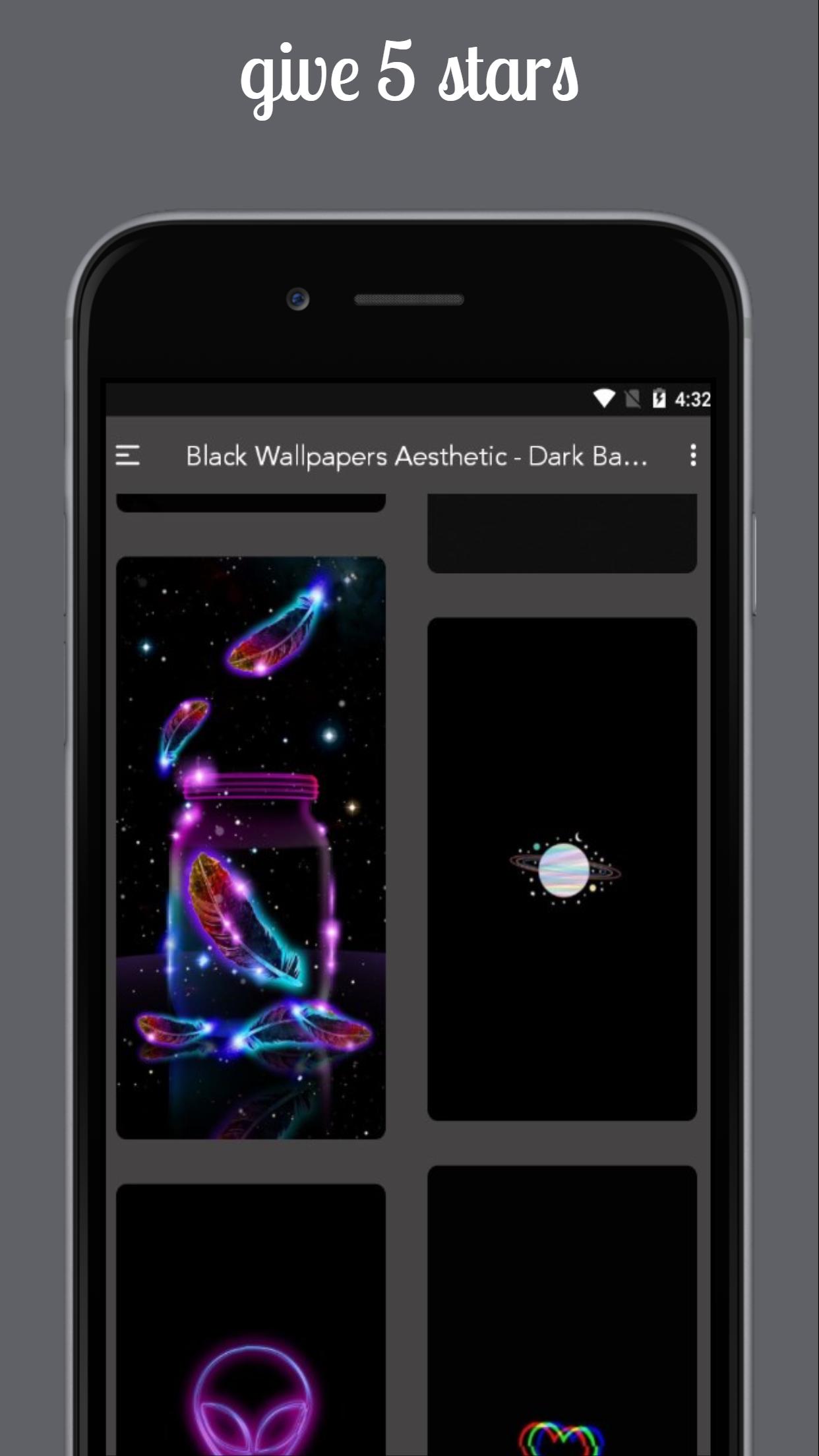 Black Wallpapers Aesthetic Dunkler Hintergrund APK f 252 r Android 