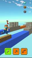 Sky Block Runner - Craft Miner Rush screenshot 1