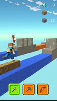 Sky Block Runner - Craft Miner Rush captura de pantalla 1