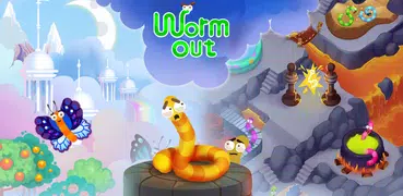 Worm out: Juego gusano y fruta