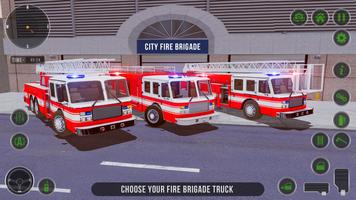 Fireman Sim: firefighter games capture d'écran 2