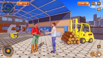 Lumberjack Wood Cutting Games capture d'écran 3