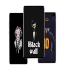 Blackwall - Black Wallpaper 4K and Dark Background icône
