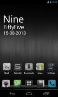 Metal Free(APEX NOVA GO THEME) captura de pantalla 1