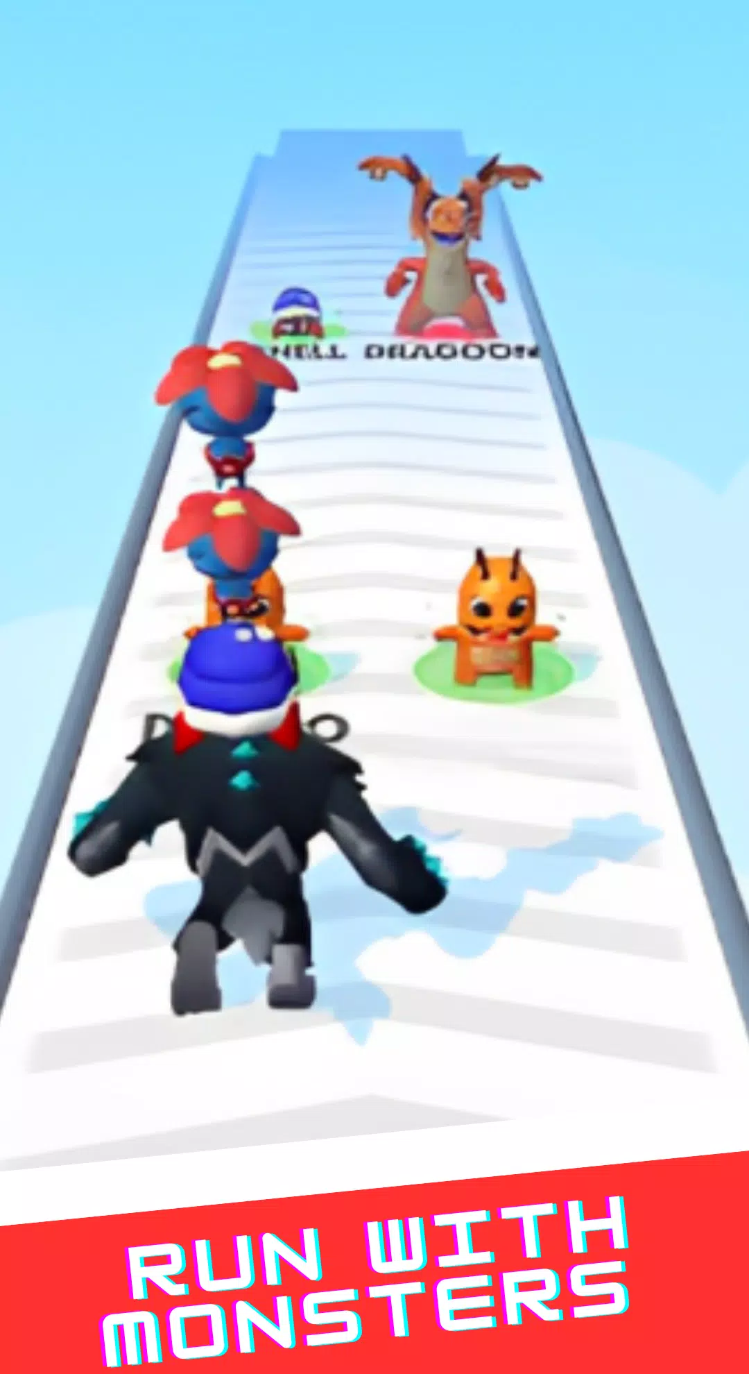 怪物合并冲突奔跑