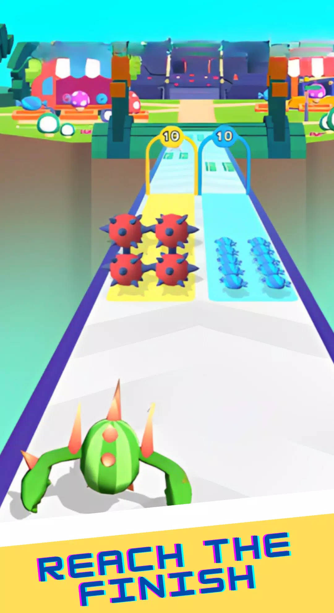 怪物合并冲突奔跑