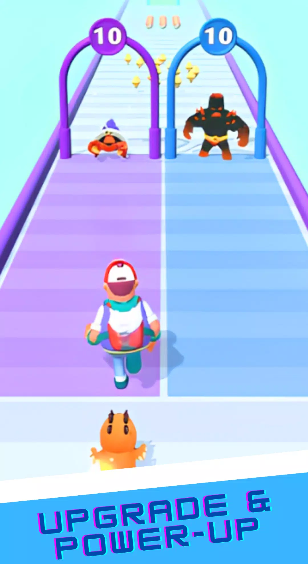 怪物合并冲突奔跑