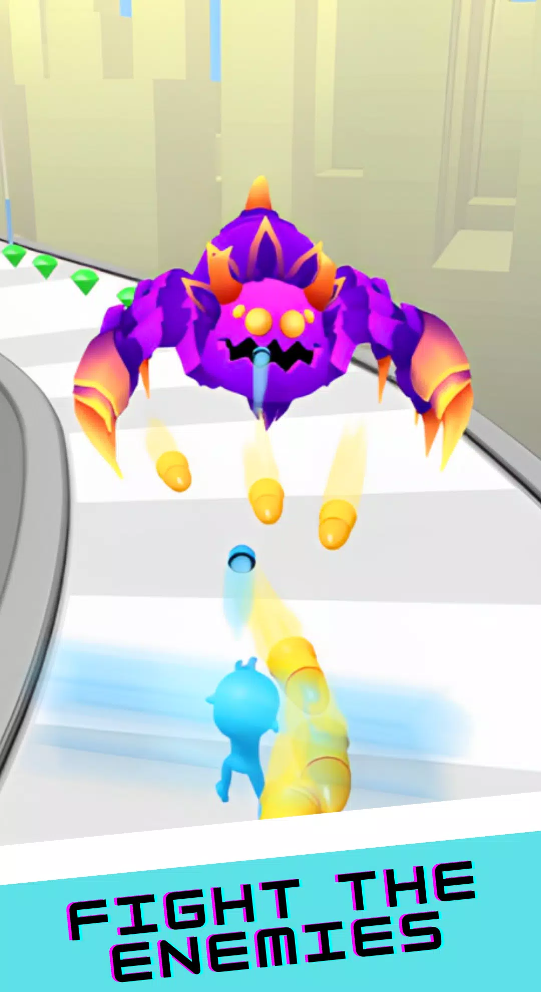 怪物合并冲突奔跑