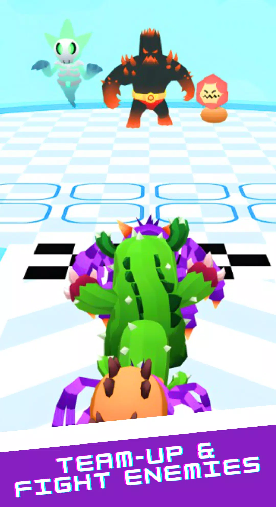 怪物合并冲突奔跑