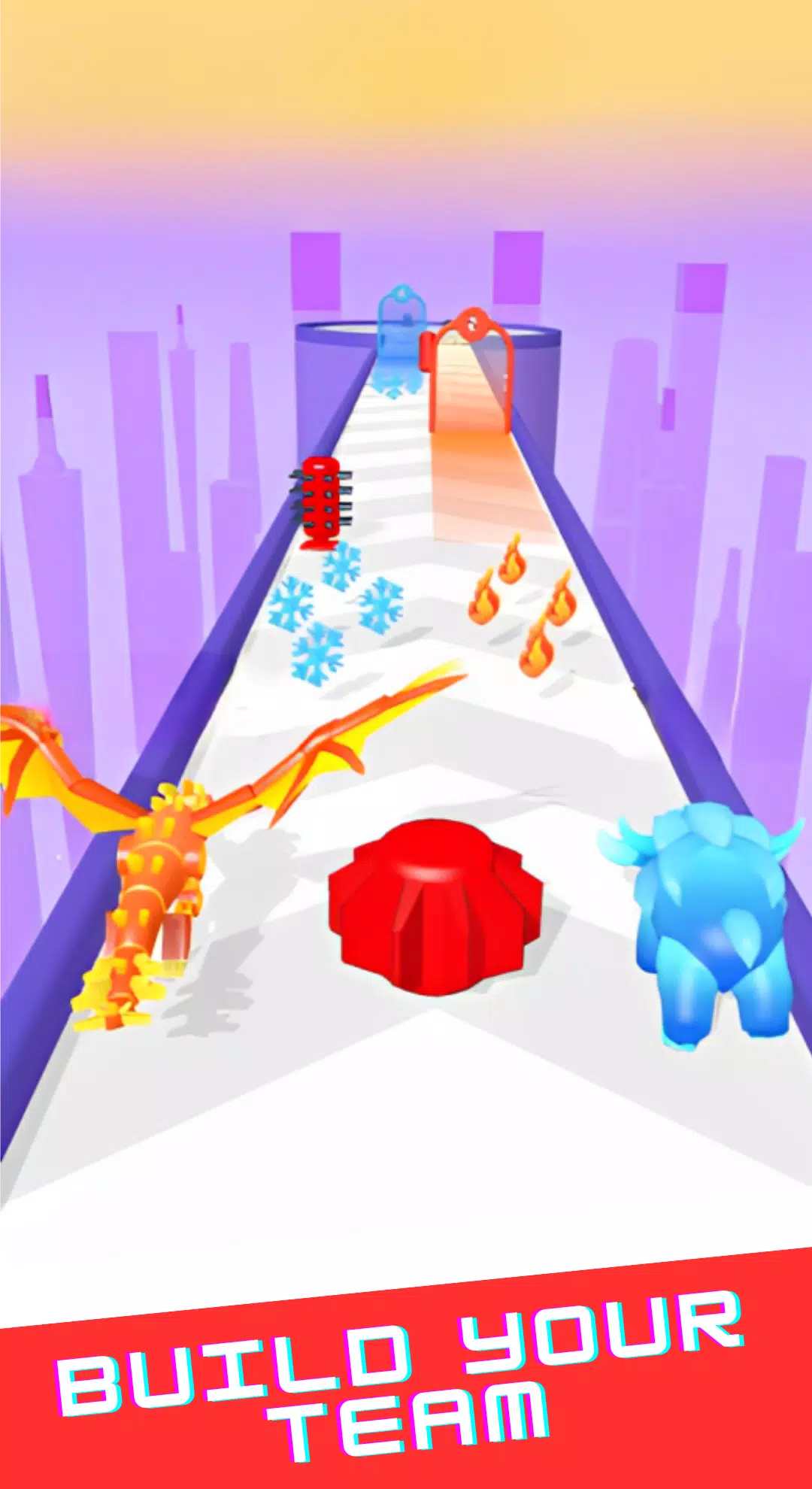 怪物合并冲突奔跑