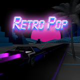 Retro Pop 80`s Bubble Shooter Zeichen