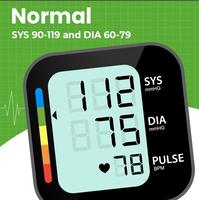 Monitor de pressão sanguínea imagem de tela 1
