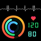 Blood Pressure:heart assistant icône