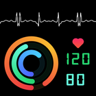 Blood Pressure:heart assistant ícone