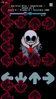 FNF Skeleton Funkin Bros Mod captura de pantalla 3
