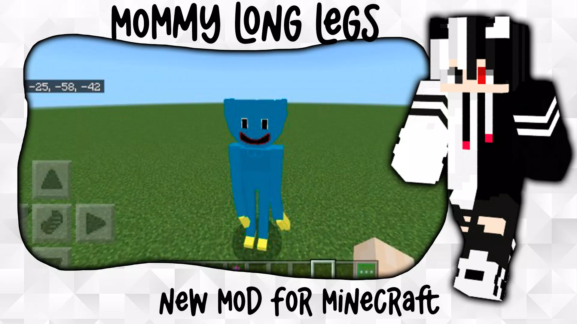 Download Mod Mommy Long Legs Minecraft android on PC