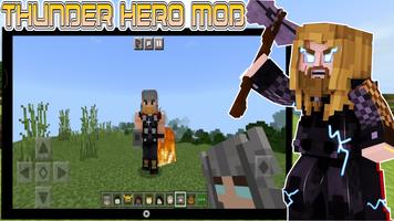 Thunder superhero mod poster