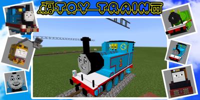 Mod train jouet Affiche