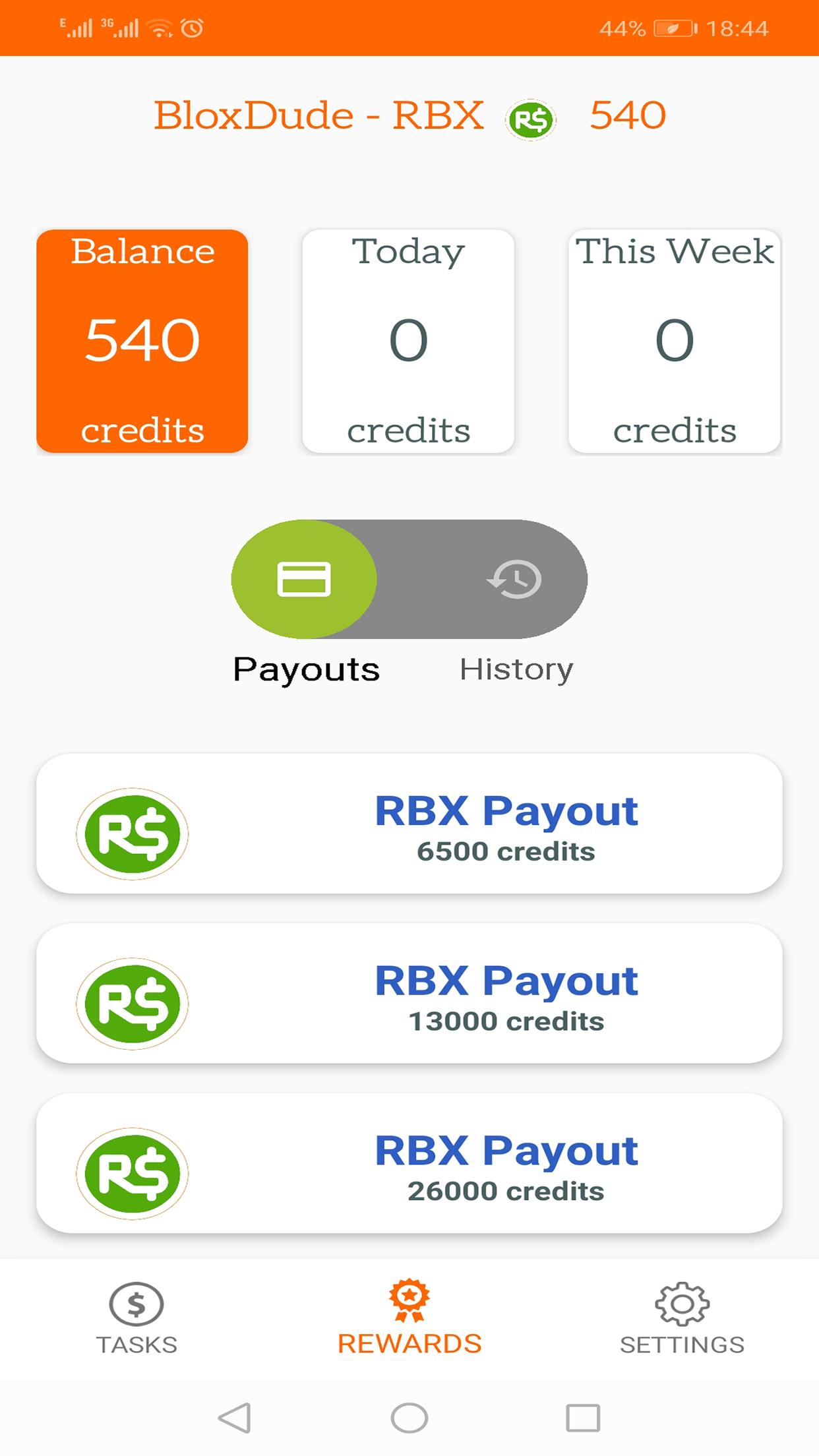 rbx robux claim apps apk credits android