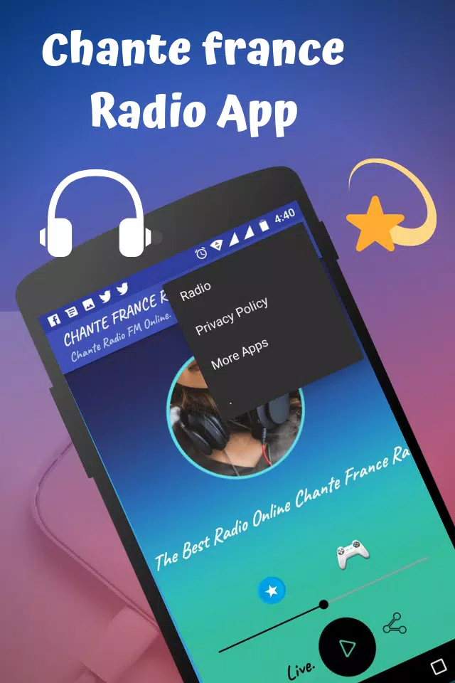 Descarga de APK de Chante France Radio App para Android