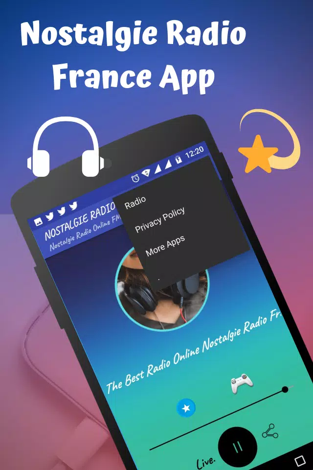 Descarga de APK de Nostalgie Radio France App para Android