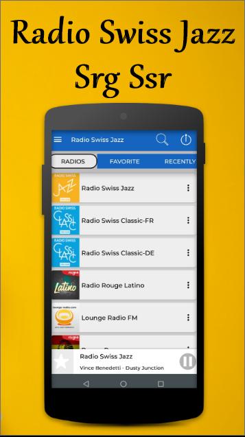 Radio Swiss Jazz srg ssr APK for Android Download