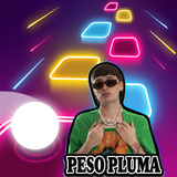Peso Pluma Music Tiles Hop 3D icône
