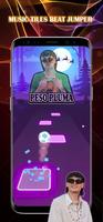 Peso Pluma Music Tiles Hop 3D Affiche