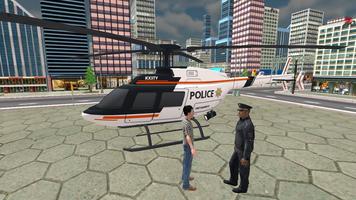 1 Schermata Guida di auto della polizia