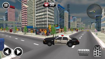 2 Schermata Guida di auto della polizia