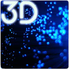 Скачать Blue Particles Live Wallpaper APK