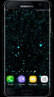 Blue Particles Live Wallpaper Cartaz