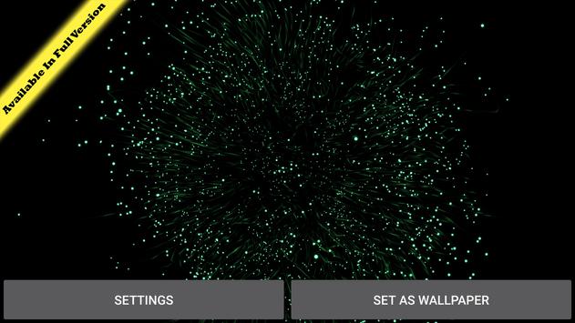 Blue Particles Live Wallpaper 截图 11