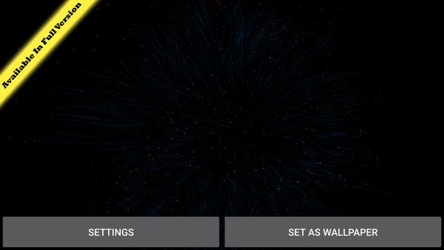 Blue Particles Live Wallpaper 截图 12