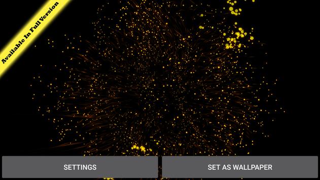 Blue Particles Live Wallpaper 截图 8