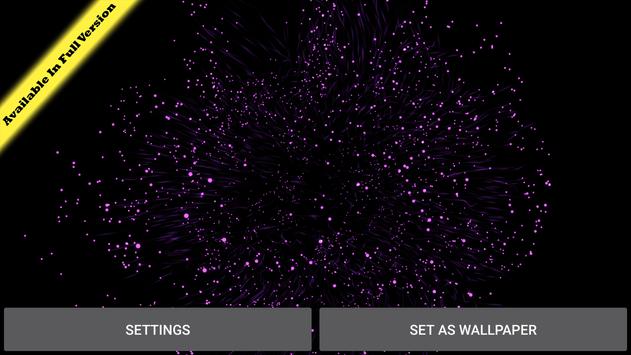 Blue Particles Live Wallpaper 截图 9