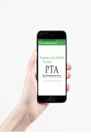 Free PTA Mobile Registration poster