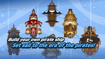 Idle Pirate Ship پوسٹر