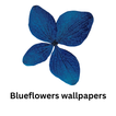 Blueflowers wallpaper آئیکن