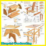 Idée de travail du bois Blueprint icône