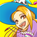 Magical girl story icon