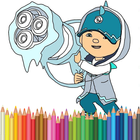 BoBoiBoy Coloring book icon