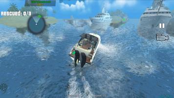 Boat Rescue Simulator تصوير الشاشة 1