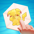 Paper Fold Puzzle 3D Pick up ! Zeichen