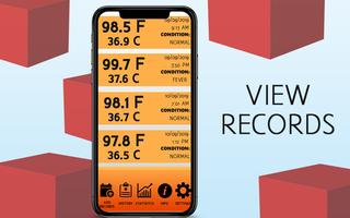 Fiebre de temperatura corporal captura de pantalla 1