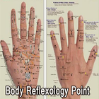 Ponto de Reflexologia Corporal ícone