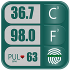 Body Temperature : Fever Thermometer History Diary icon