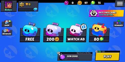 پوستر Box simulator for Brawl stars